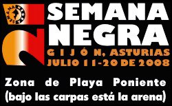 Primer boletín informativo de la XXI Semana Negra de Gijón